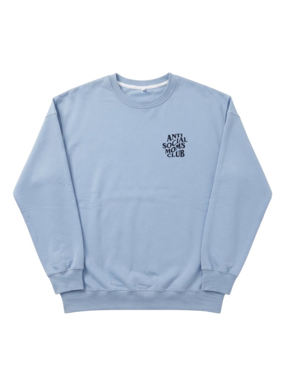 NWOT "Anti Social Moms Club" Oversized Graphic Crewneck Sweatshirt Small
